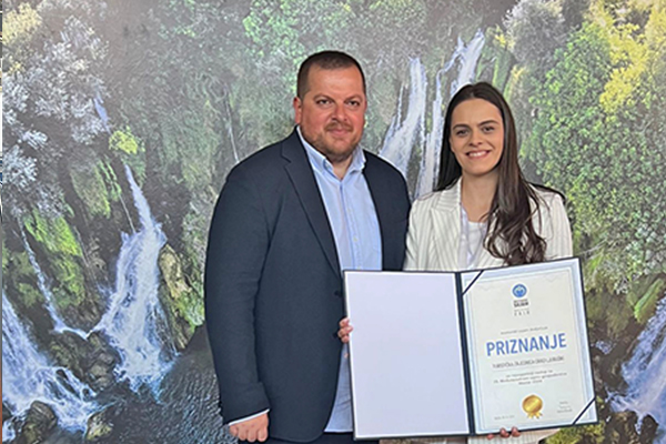 Grad Ljubuški dobio nagradu za najuspješniji nastup na sajmu u Mostaru