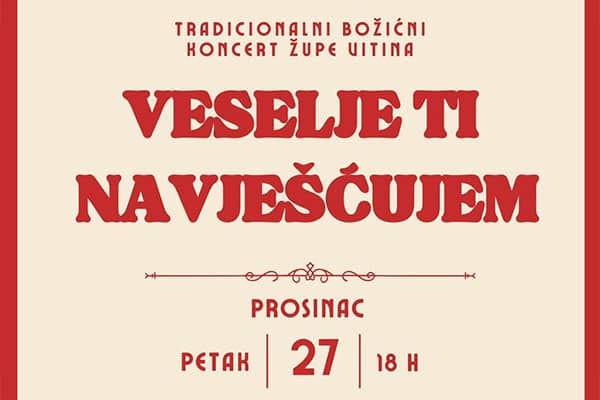 bozicni koncert vitina