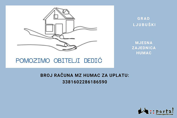 pomozimo obitelji dedić
