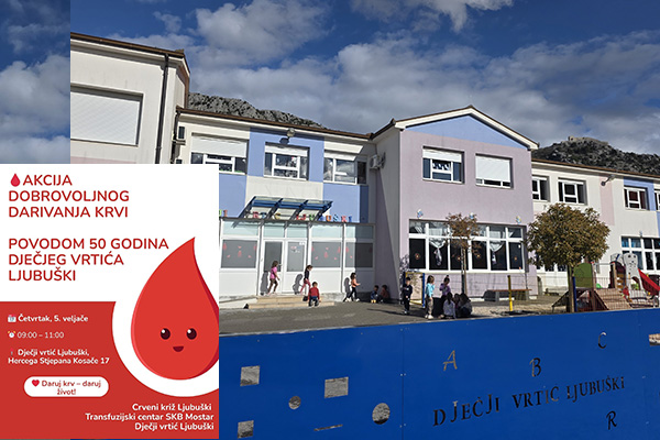 akcija darivanja krvi plakat