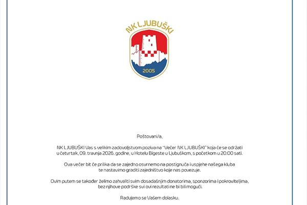 nk ljubuski vecer