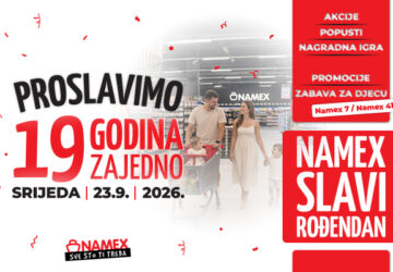 Namex 19. rođendan najava 600x400