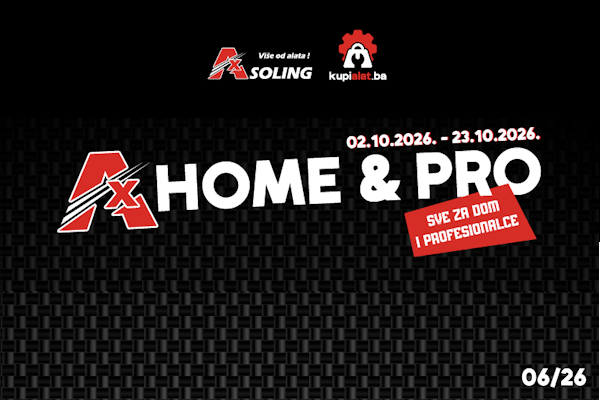 Novi letak AX HOME&PRO s popustima do 50% je stigao! Novi letak AX HOME&PRO s popustima do 50% je stigao!